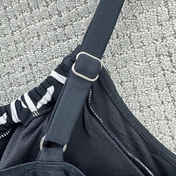 Trimshaper Swimsuit Womens Size 16 Black White One Piece Tummy Control NWT - Picture 6 of 14